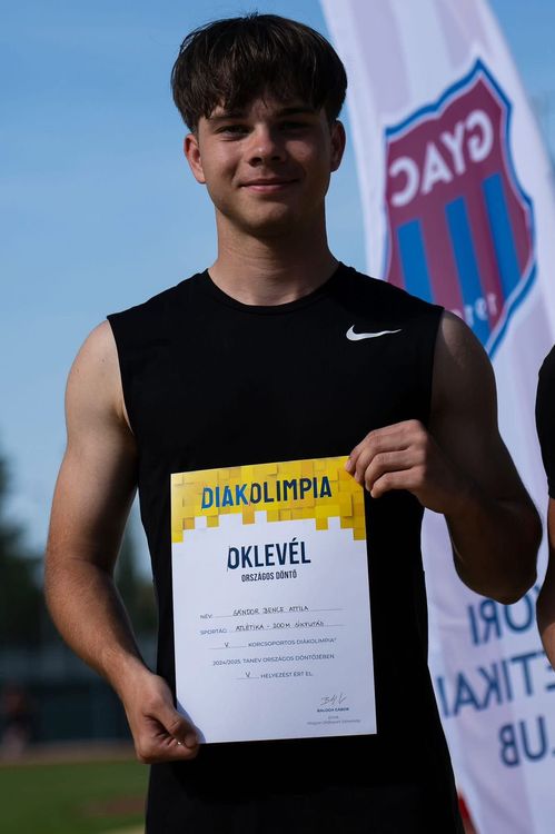 2024/2025-ös tanév utolsó diákolimpia eredménye