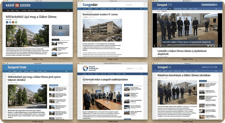 "Milliárdokból újul meg a Gábor Dénes..."