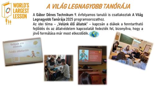 Világ Legnagyobb Tanórája GD