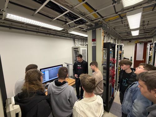 Szakmai üzemlátogatás a Magyar Telekom Nyrt. tornyában