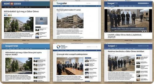 "Milliárdokból újul meg a Gábor Dénes..."