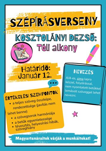 Szépírásverseny